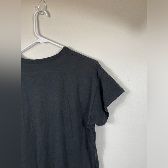 Madewell Black Plain Cotton Women's  T-Shirt Career Summer Size M - Picture 7 of 10